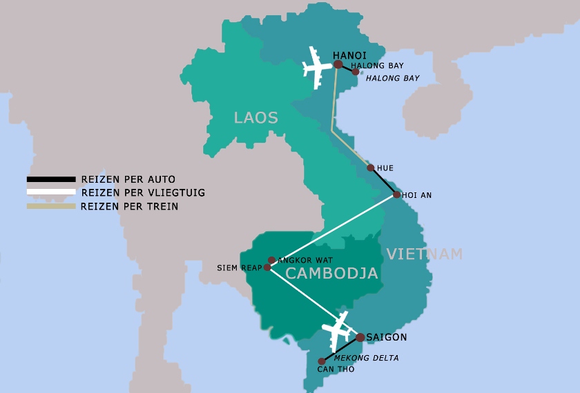 Vietnam Cambodja reis hoogtepunten 18 dagen iki Travels