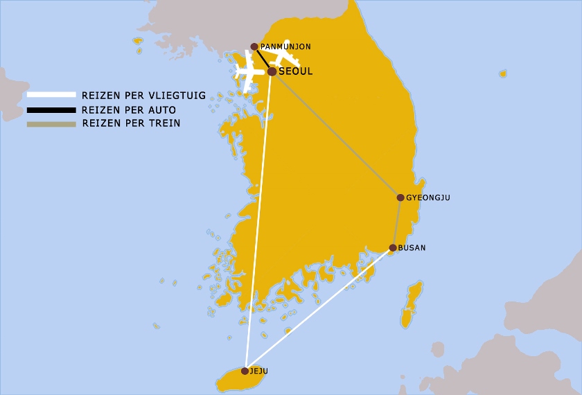 Zuid Korea Veelzijdig 12dgn