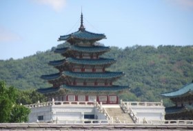 Zuid Korea, Jeju Cheonjiyeon Waterfall