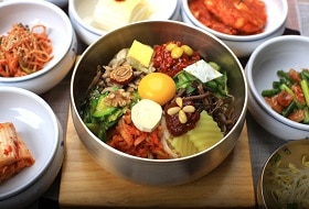 Zuid Korea Maaltijden Bibimbap