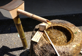 Ise bamboe fonteintje Ise bamboe fonteintje