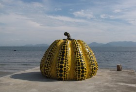 Naoshima Kunst pompoen