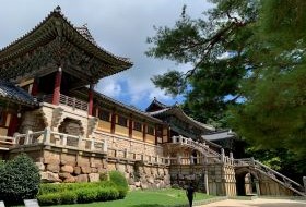 Zuid Korea Unesco Werelderfgoed Bulguksa tempel